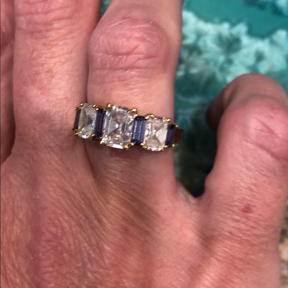 Women’s Gold Color over Sterling Ring Approx size 5 - Picture 6 of 17